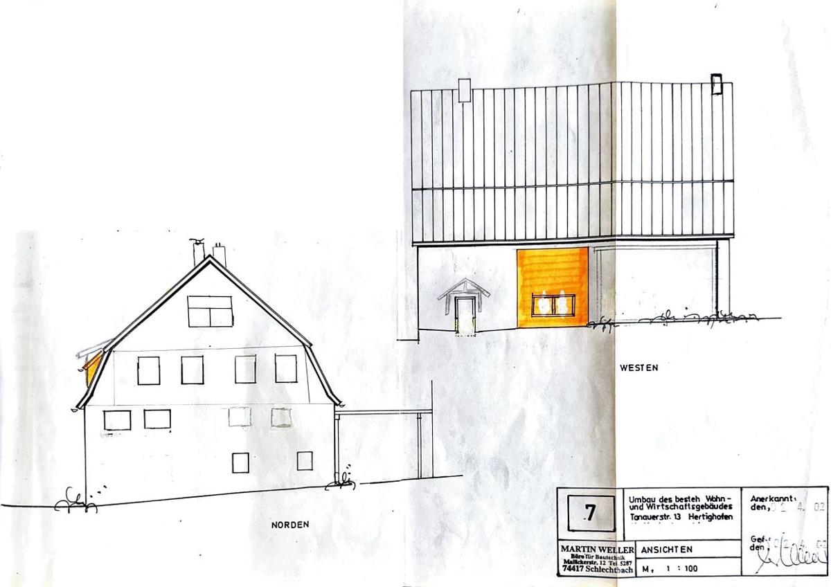 Ansicht Nord und West