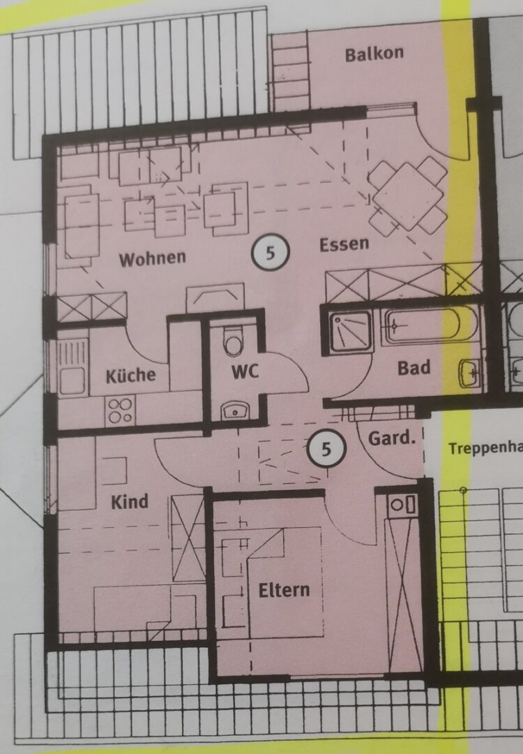 Grundriss Wohnung