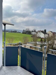 Weitblick vom Balkon