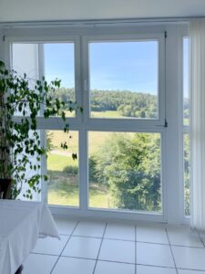 Ausblick Wintergarten