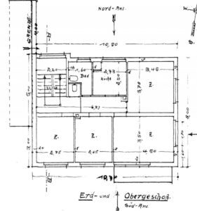 Grundriss EG und 1. OG