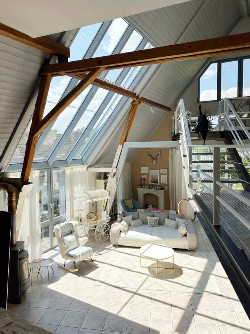 Blick vom Schlafzimmer OG