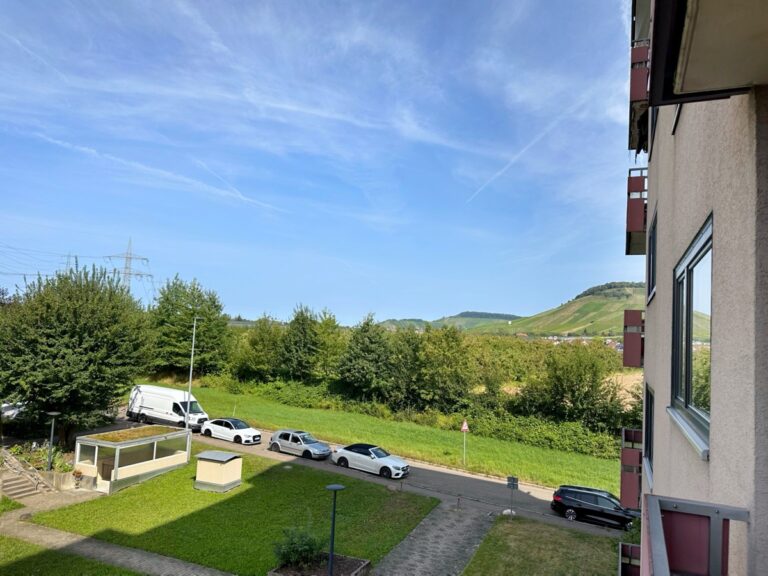 Ausblick vom Balkon