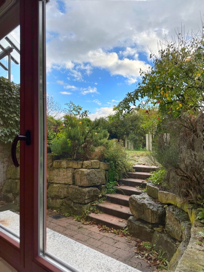 Ausblick Zimmer 1 UG