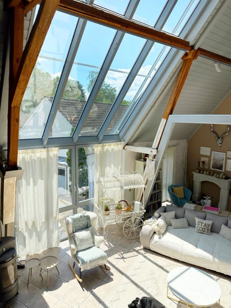 Blick vom Schlafzimmer OG