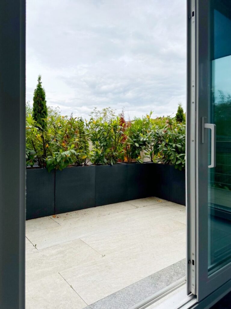 Terrasse im Erdgeschoss