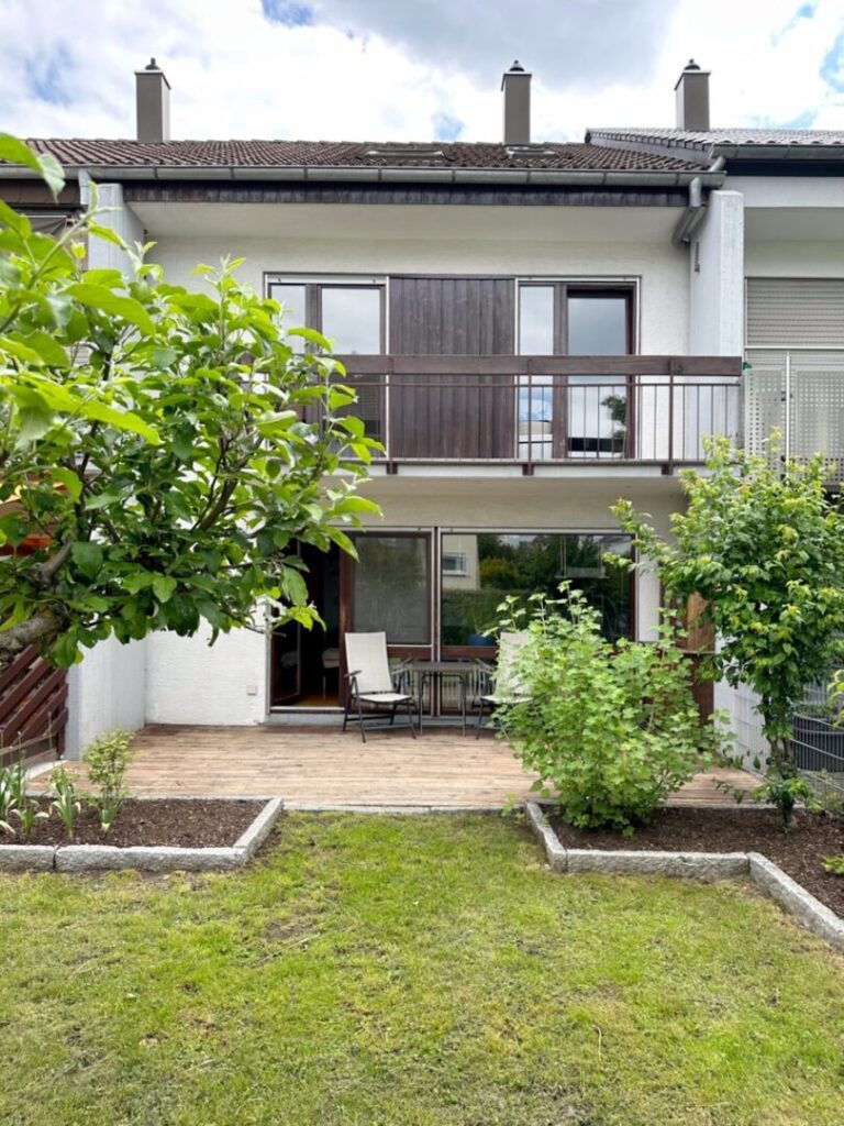 Terrasse und Garten