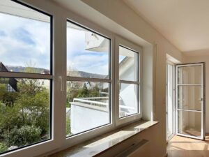 Blick aus dem Fenster