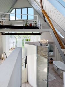 Blick von der Treppe