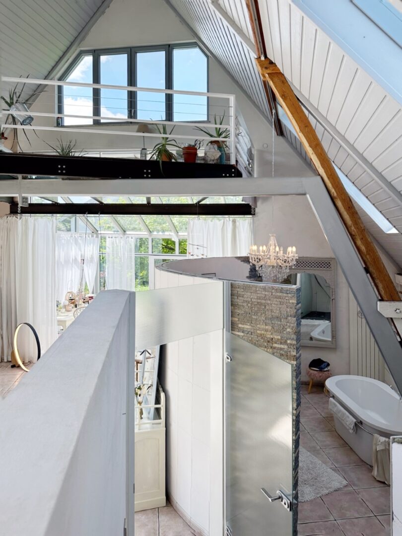 Blick von der Treppe