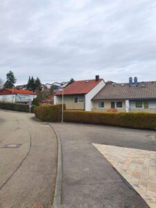 Blick auf den Balkon