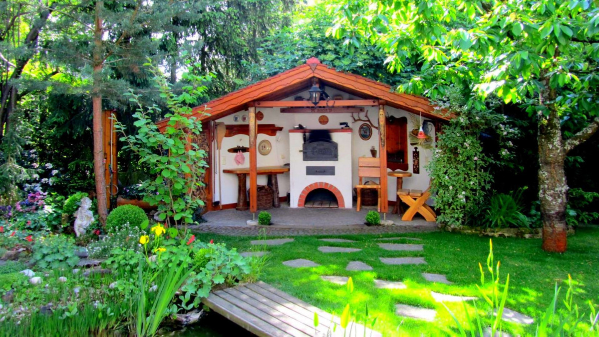 Prämiertes Holzbackofenhaus