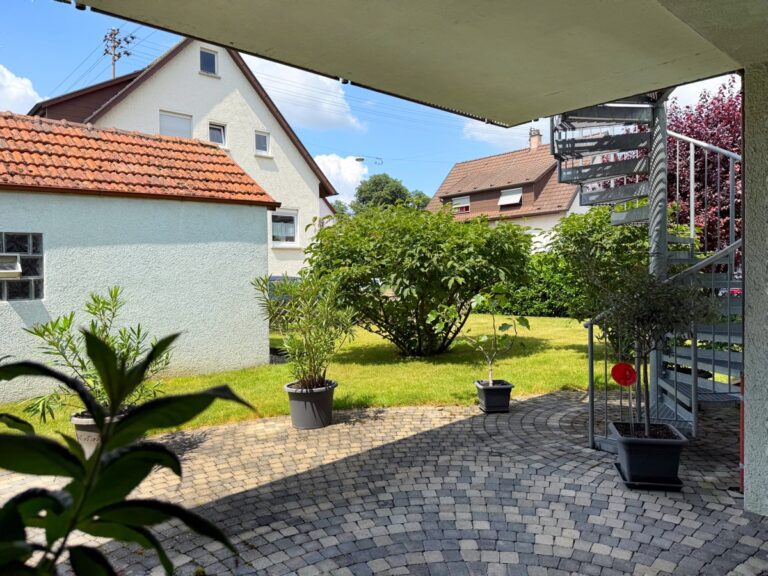 Überdachte Terrasse