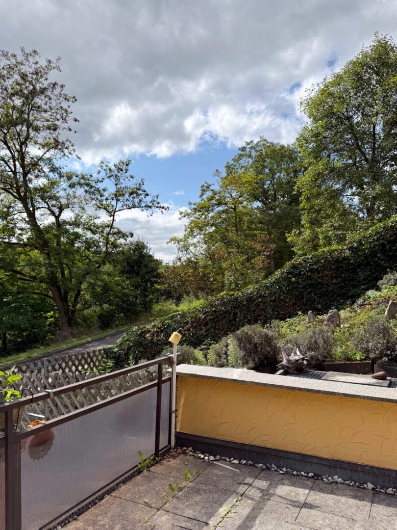 Blick von Dachterrasse OG