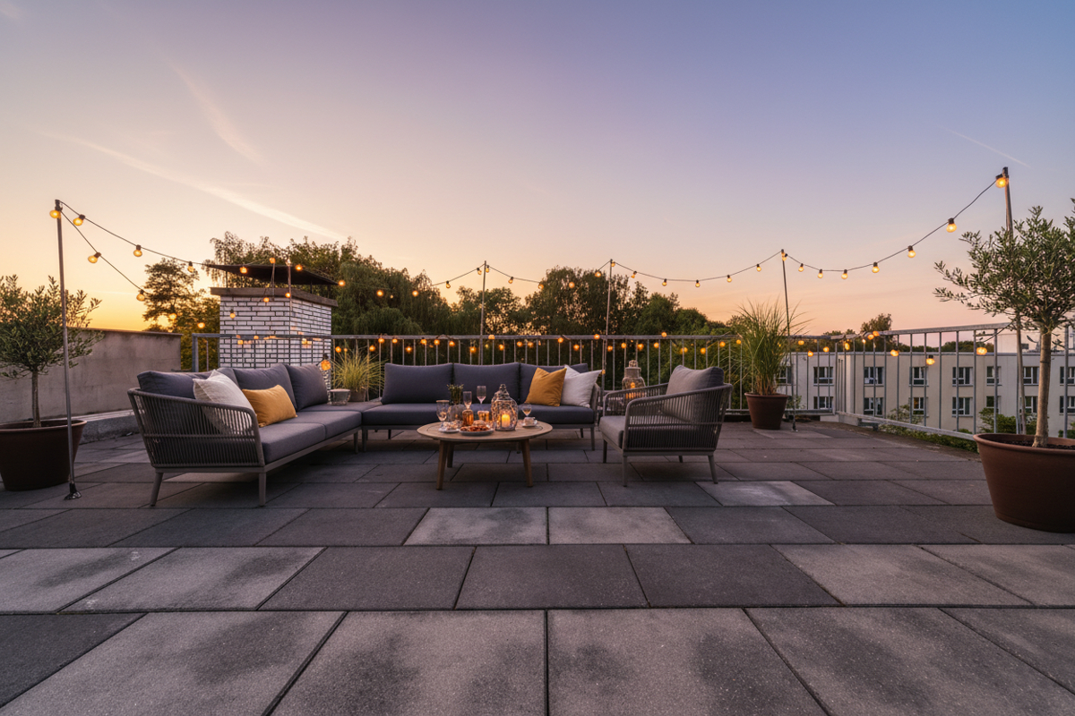 XXL-Dachterrasse