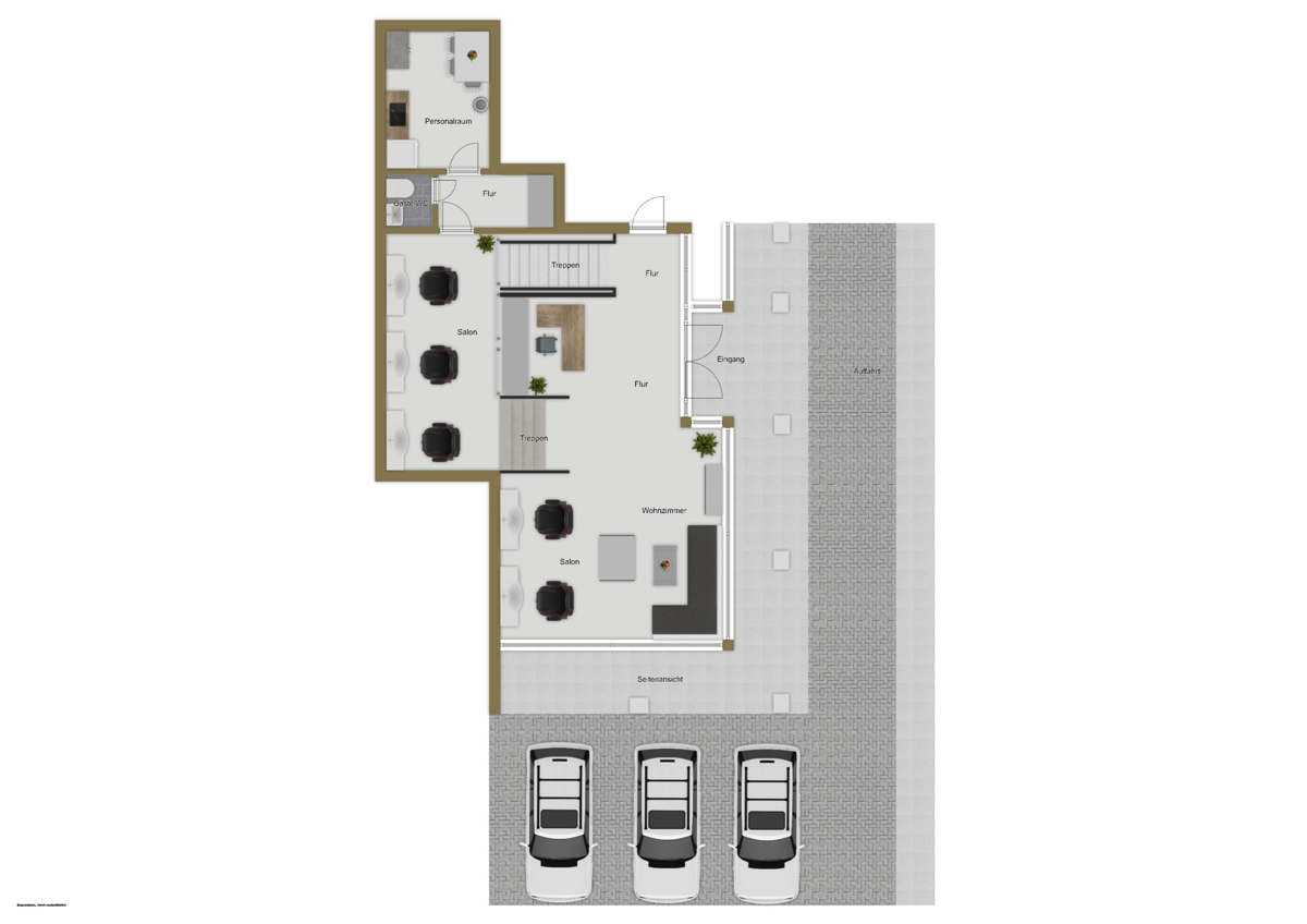 Grundriss Außenansicht