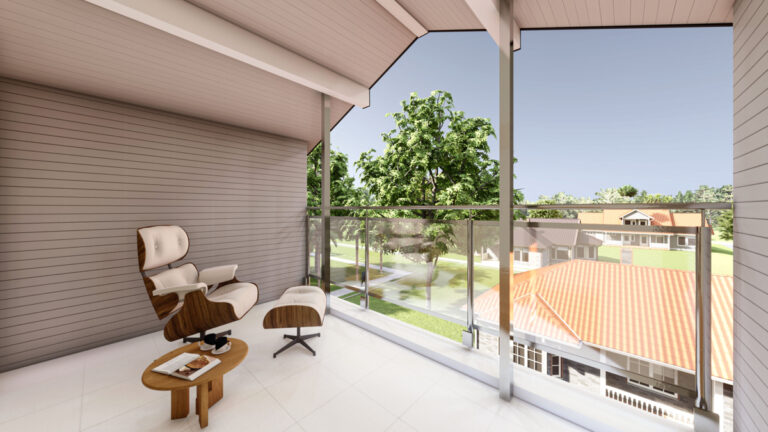 Einrichtungsbeispiel: Loggia 2
