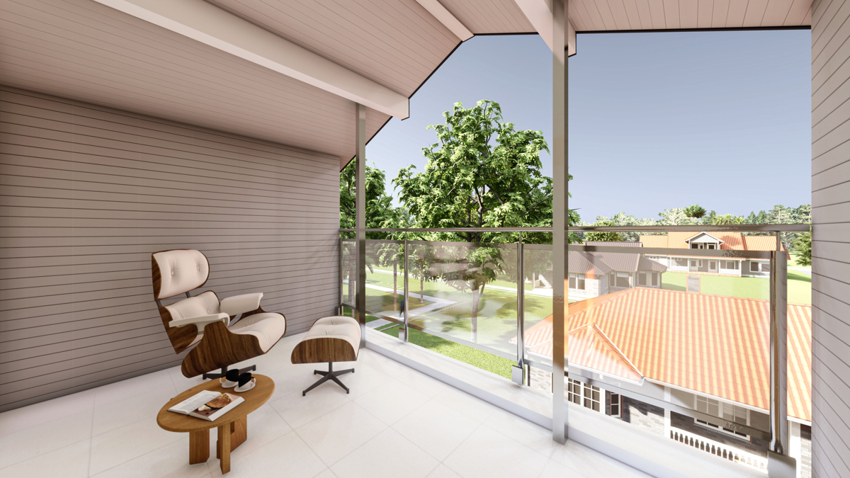 Einrichtungsbeispiel: Loggia 2