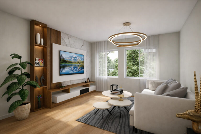 Einrichtungsbeispiel: Wohnzimmer