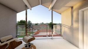 Einrichtungsbeispiel: Loggia 1