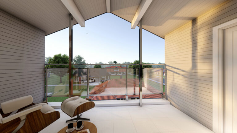 Einrichtungsbeispiel: Loggia 1