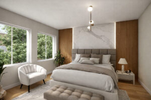 Einrichtungsbeispiel: Schlaftzimmer