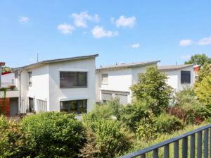 Blick vom Balkon