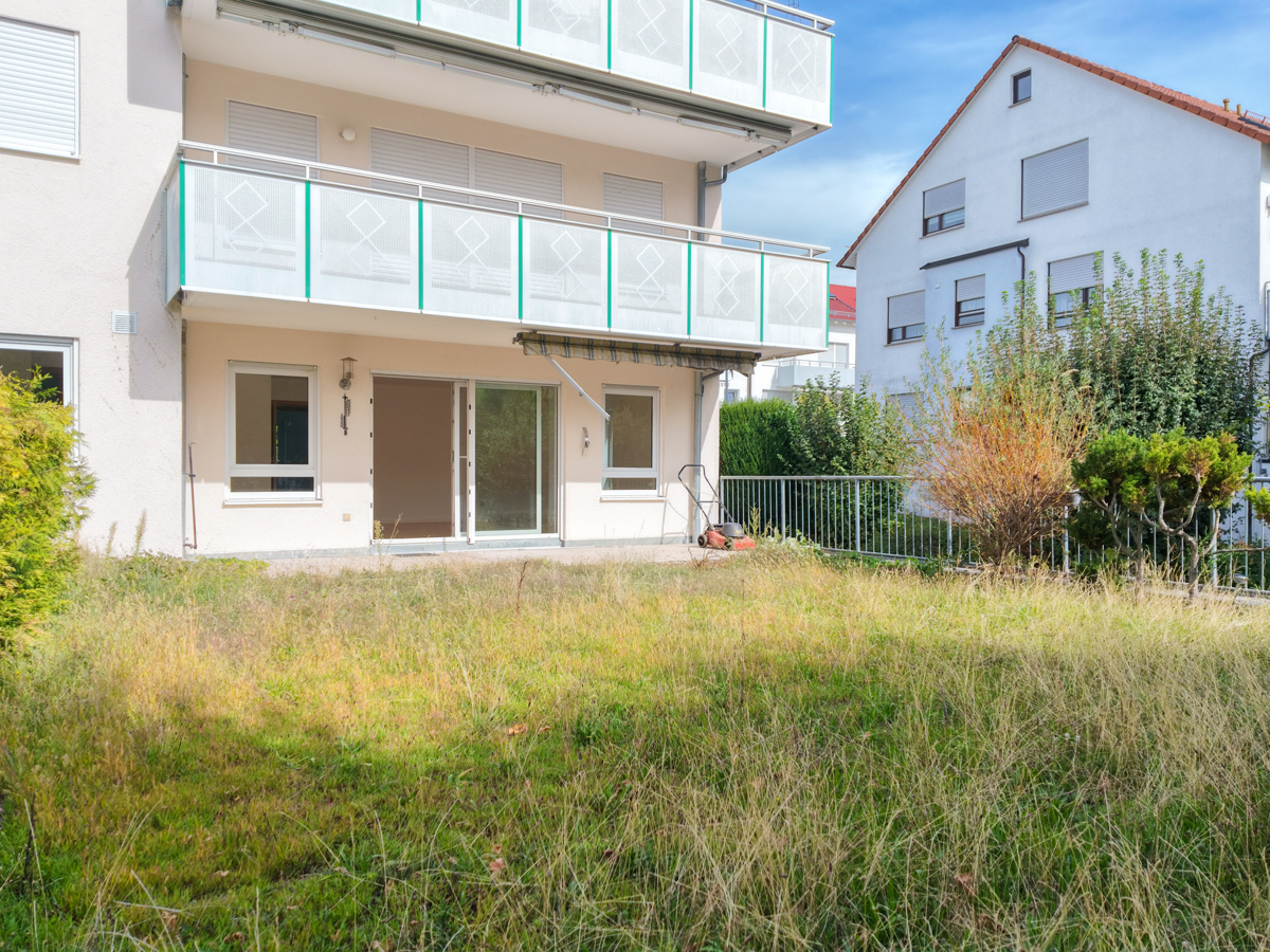Terrasse und Garten