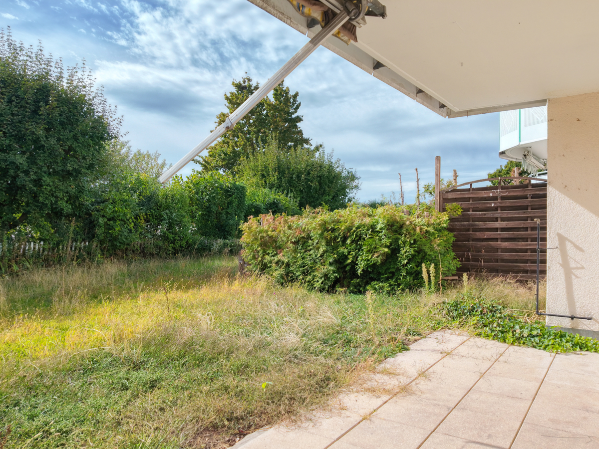 Terrasse und Garten