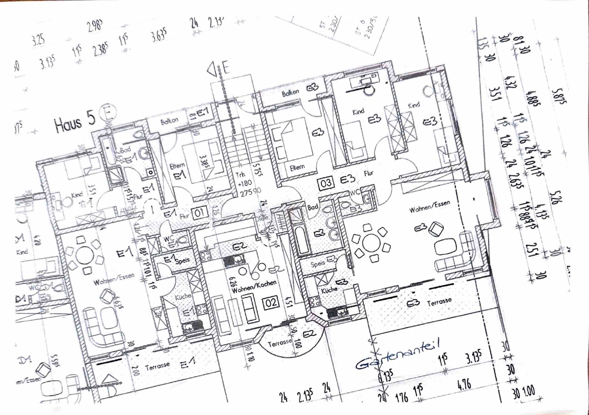 Grundriss Wohnung 3