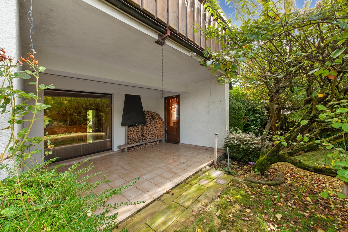 Überdachte Terrasse