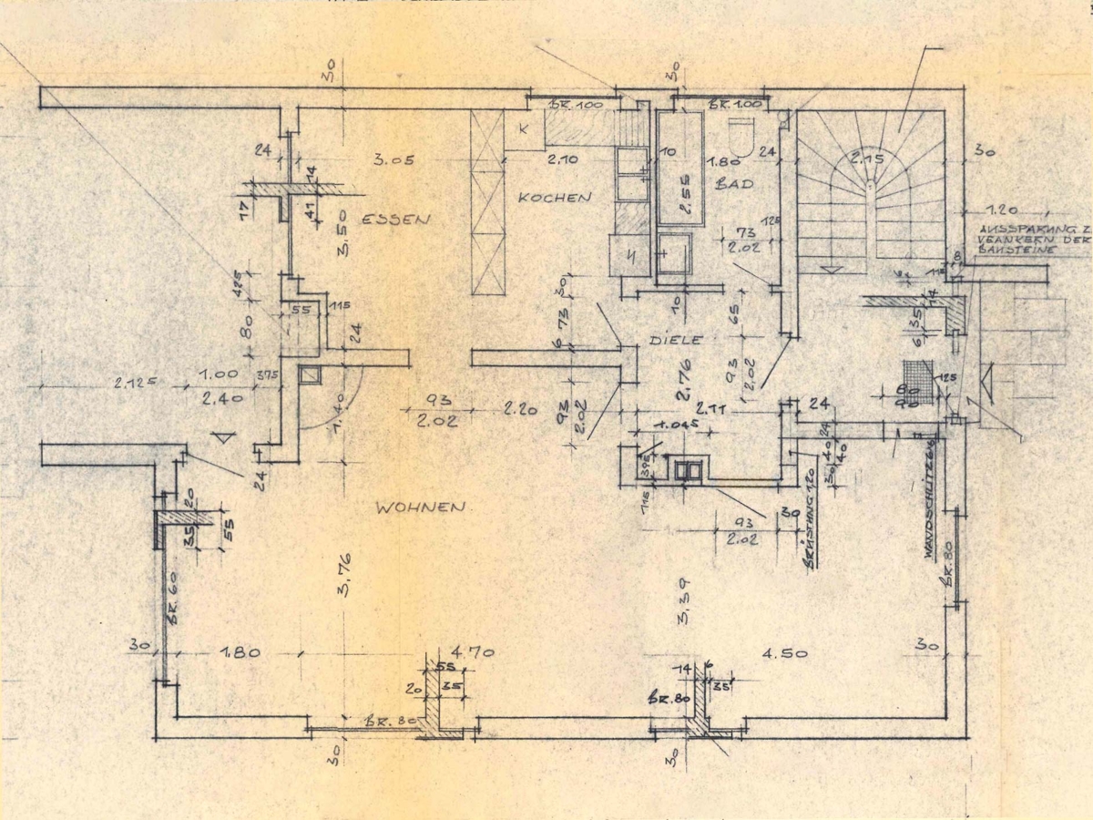 Grundriss Erdgeschoss