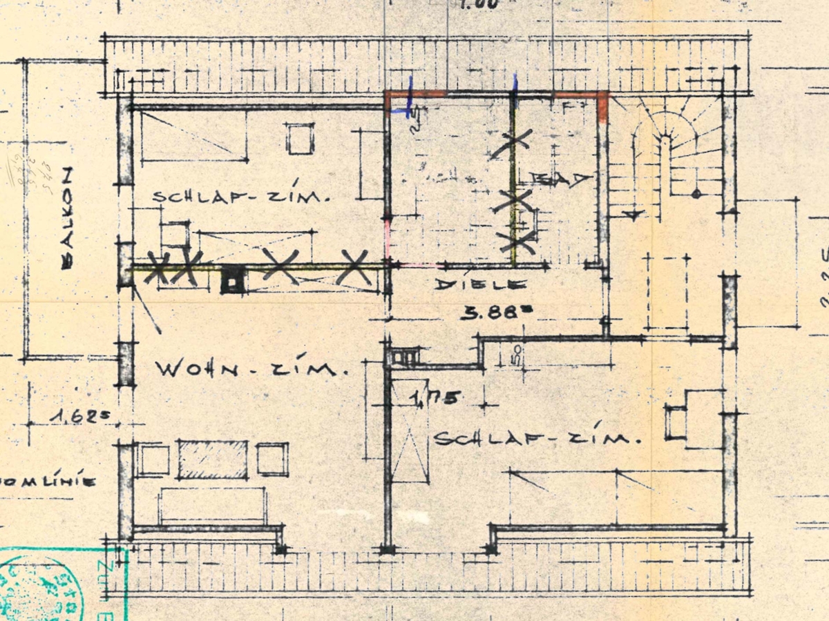 Grundriss Dachgeschoss